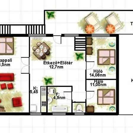 Apartamento Horvath Vendeghaz Szigliget